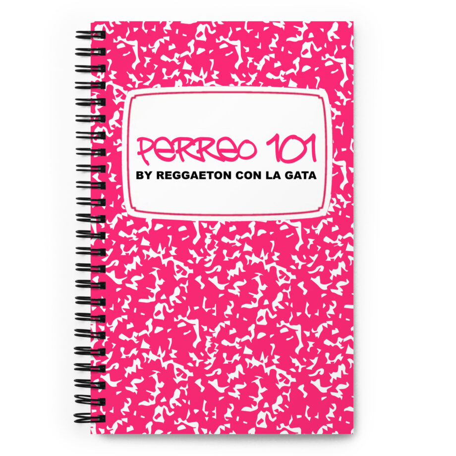 Perreo 101 Classic Spiral notebook